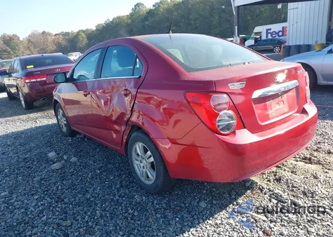 2014 Chevrolet Sonic Lt Auto z USA, uszkodzony, nr VIN 1G1JC5SH2E4209132